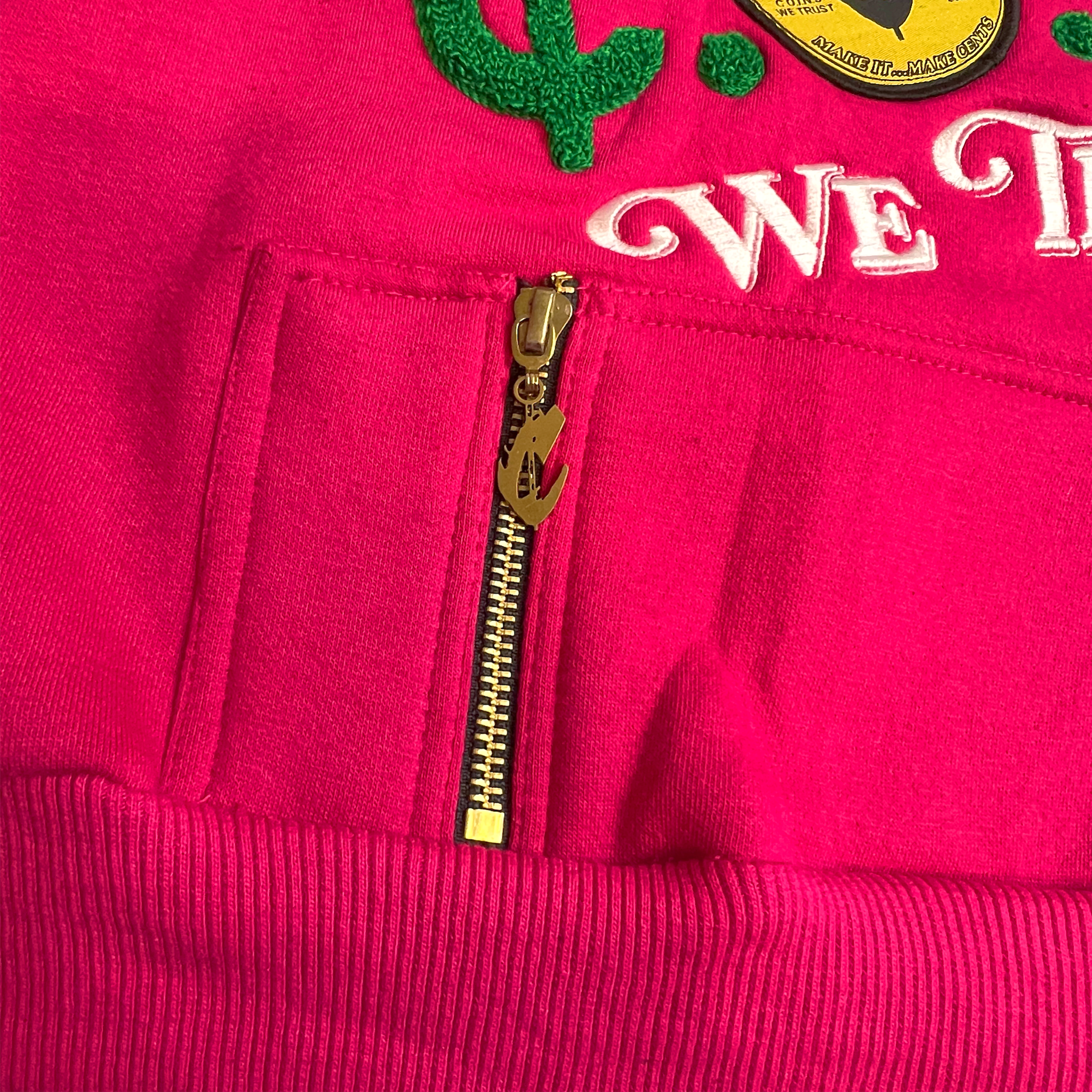 C.O.I.N.$ Woman’s Crop Top Cotton Hooded Sweatsuits