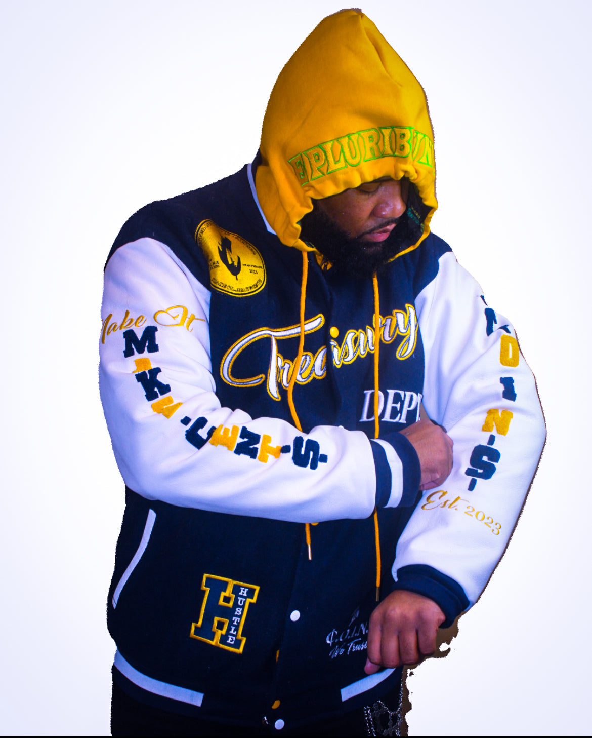 C.O.I.N.$ Varsity jackets