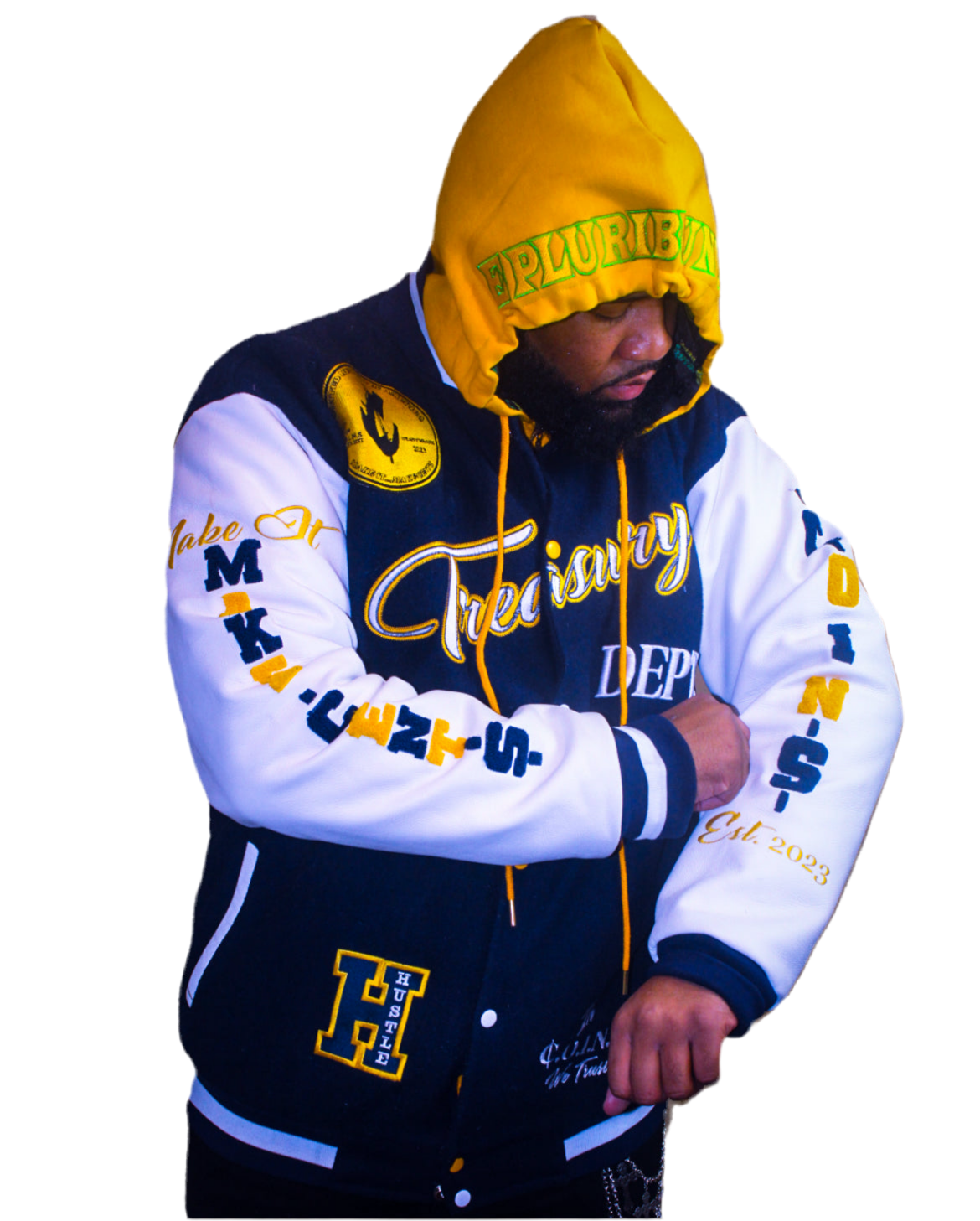 <a href="/products/coins-treasury-dept-wool-genuine-leather-sleeves-varsity-jackets-street-wear" target="_blank" title="C.O.I.N.$ Treasury Dept Wool Body Genuine Leather Sleeves Varsity Jackets">C.O.I.N.$ TREASURY DEPT VARSITY JACKETS</a>