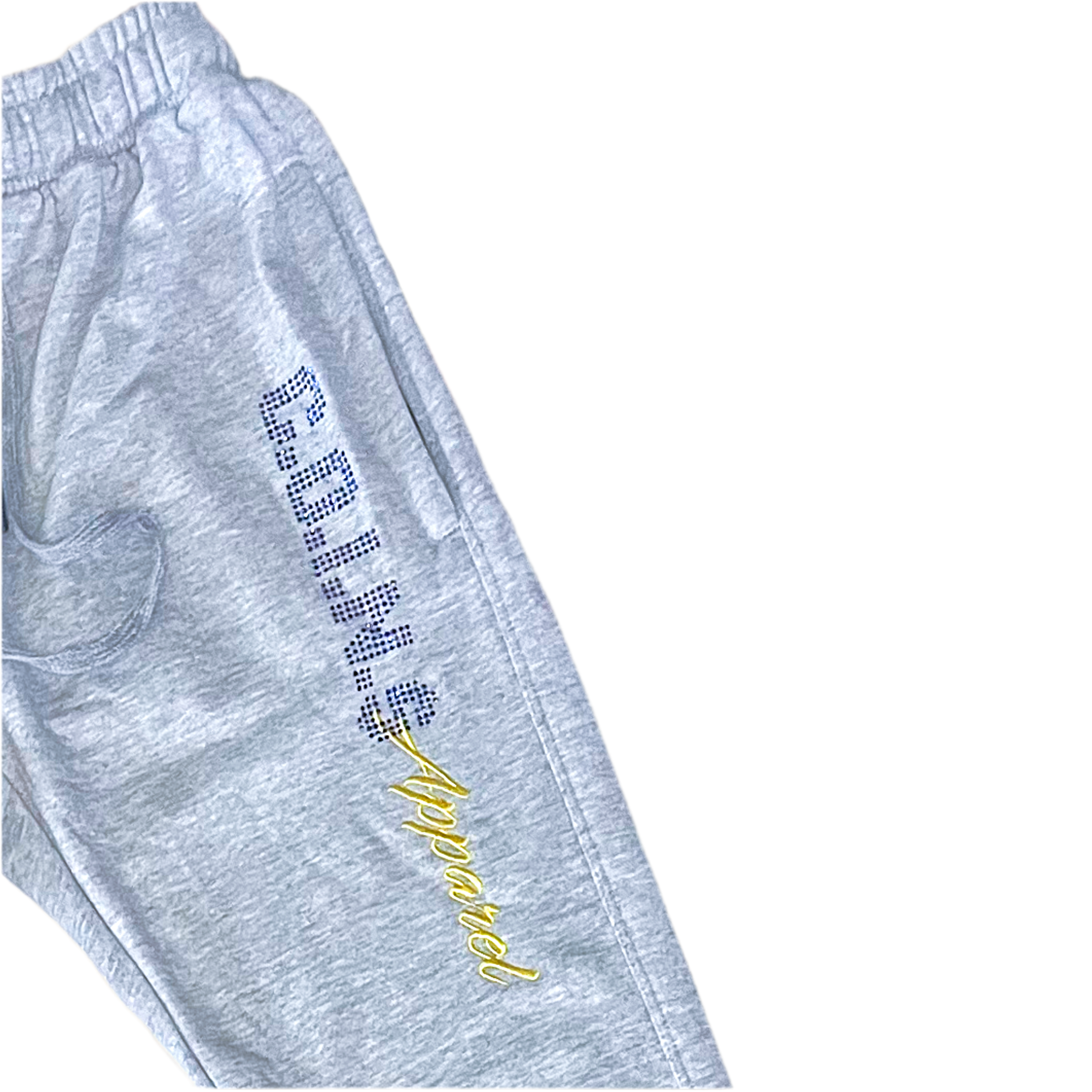 C.O.I.N.$ TERRY CLOTH STACKED BOTTOM SWEATPANTS