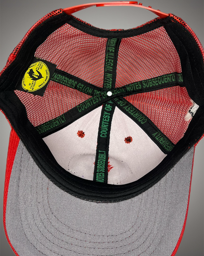 C.O.I.N.$ SNAPBACK CURVED BILL TRUCKER HATS
