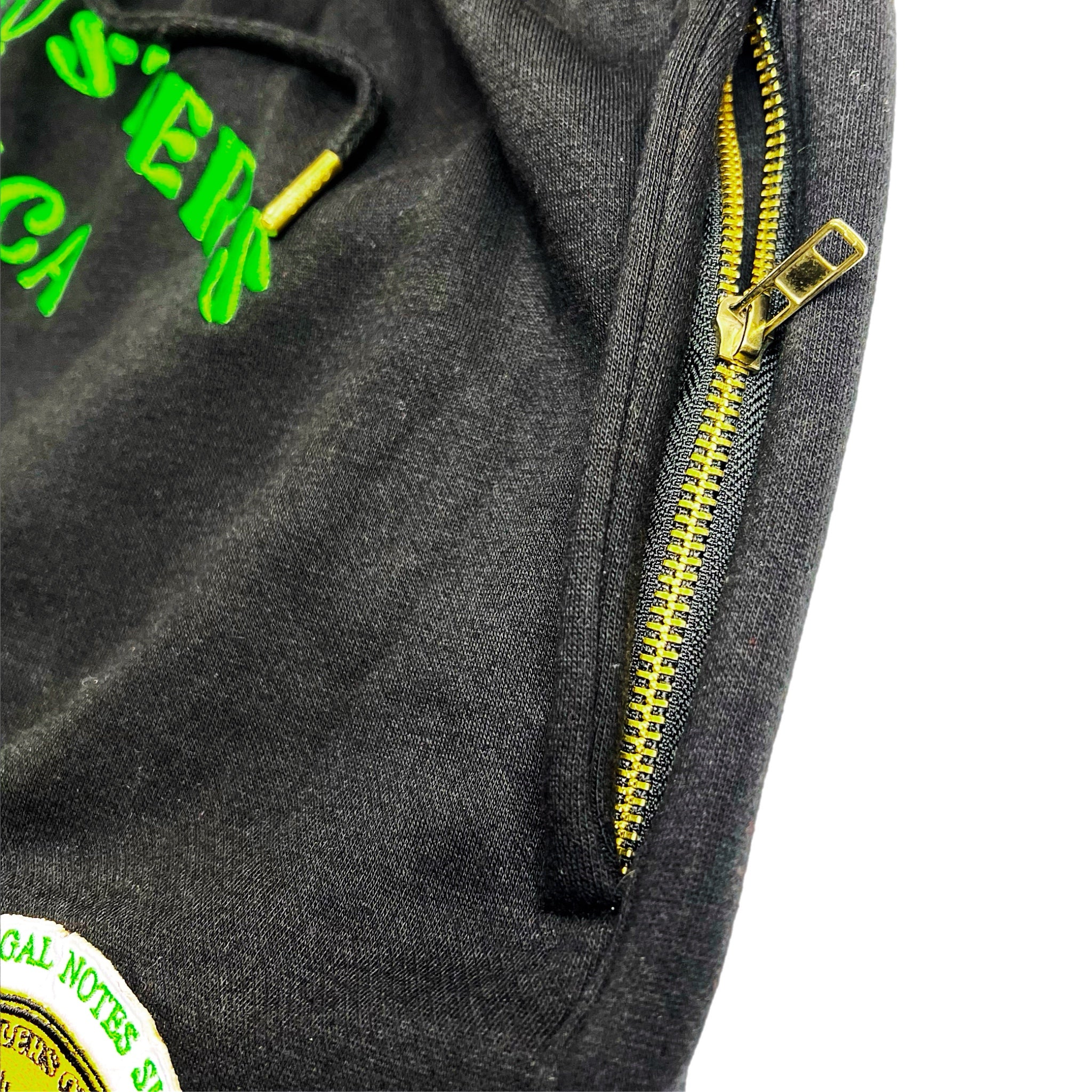 C.O.I.N.$ Relaxed Fit Cotton Zip Up Hooded Sweatsuits