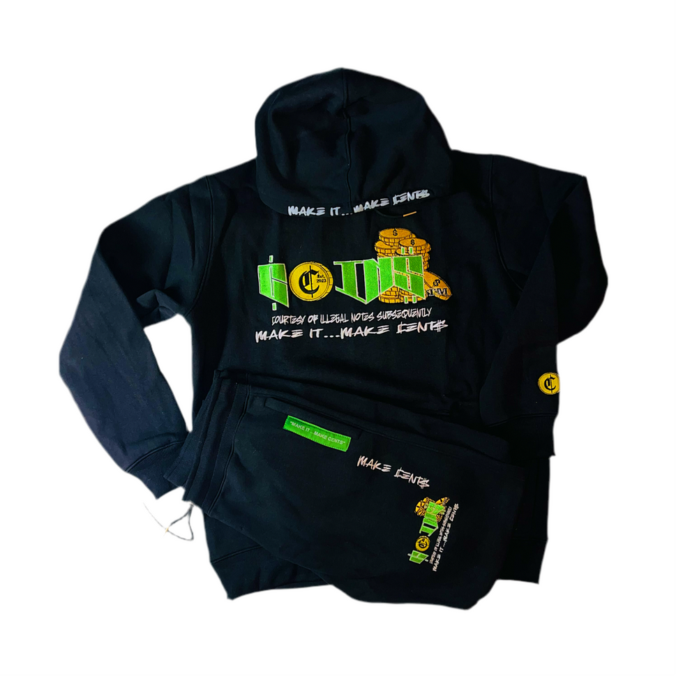 C.O.I.N.$ Classic Cotton Regular Fit Hooded Sweatsuits