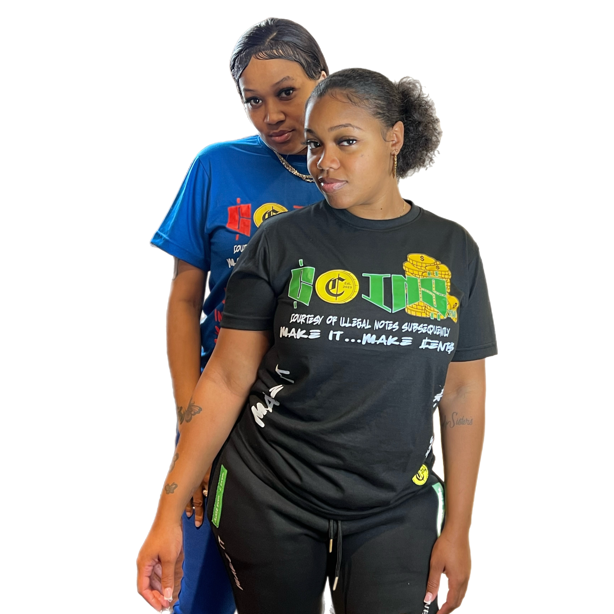 Crew neck short sleeve tees
