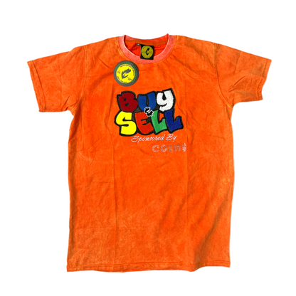 C.O.I.N.$ BUY & SELL ACID WASHED PIMA COTTON T-SHIRT