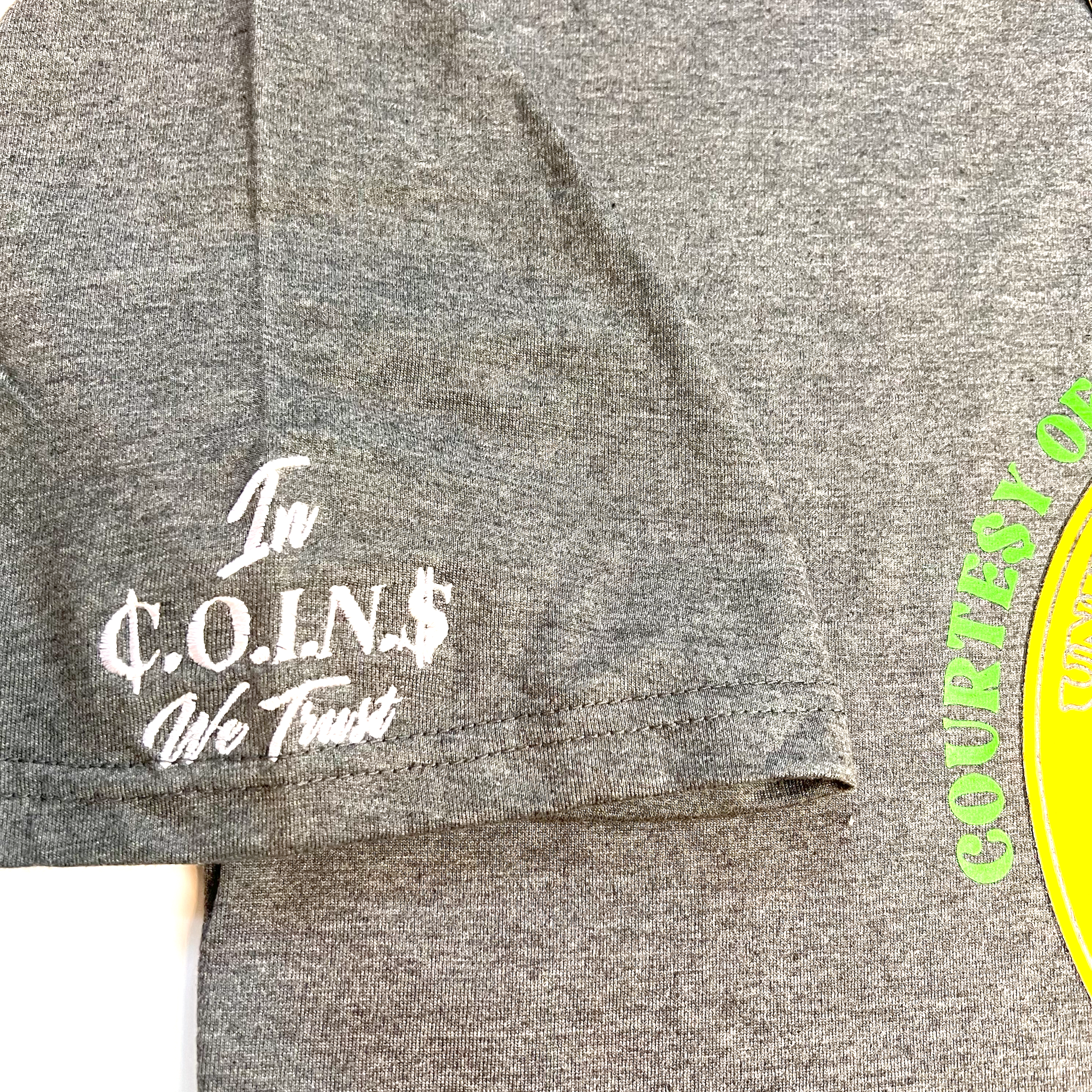 C.O.I.N.$ Crew Neck Short  Sleeve Regular fit Cotton Hustler Vol.1 T-Shirts