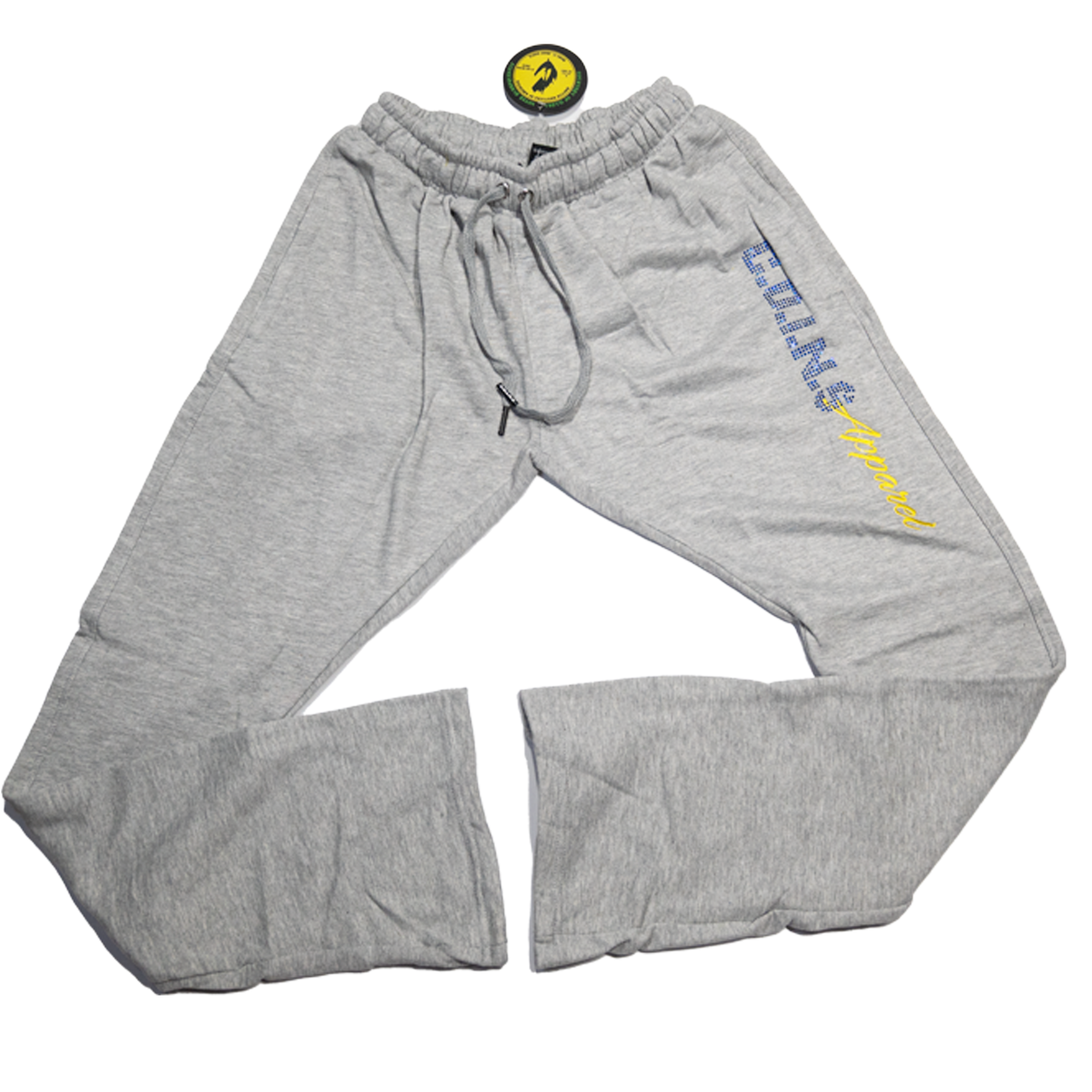 CLASSIC TERRY CLOTH STACKED BOTTOM SWEATPANTS